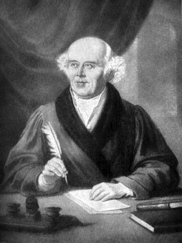 Samuel Hahnemann, inventor of homeopathy