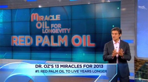 Red Palm Oil Dr. Oz