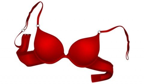A red bra
