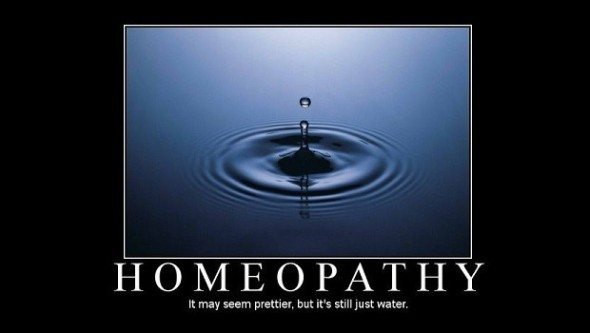 Homeopathy is water