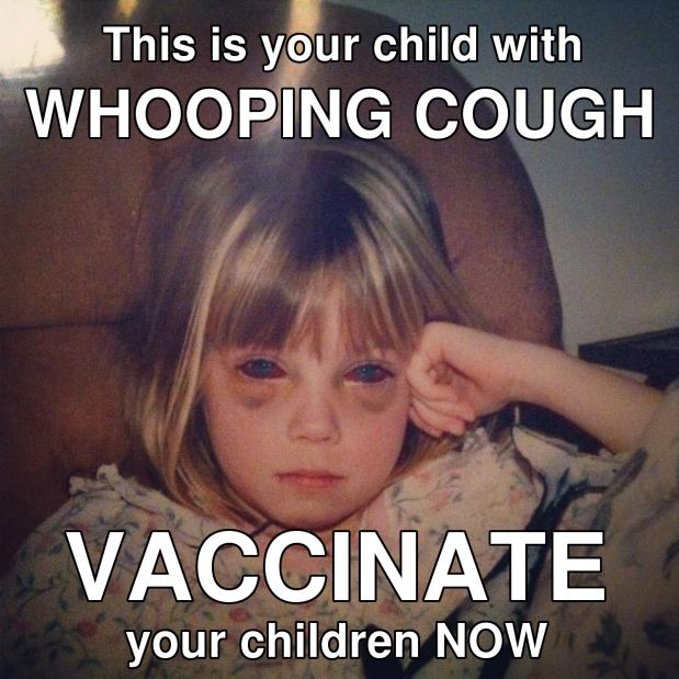 Whooping cough isn't pretty