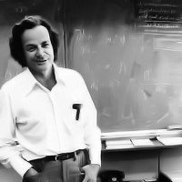 Richard Feynman coined the term 