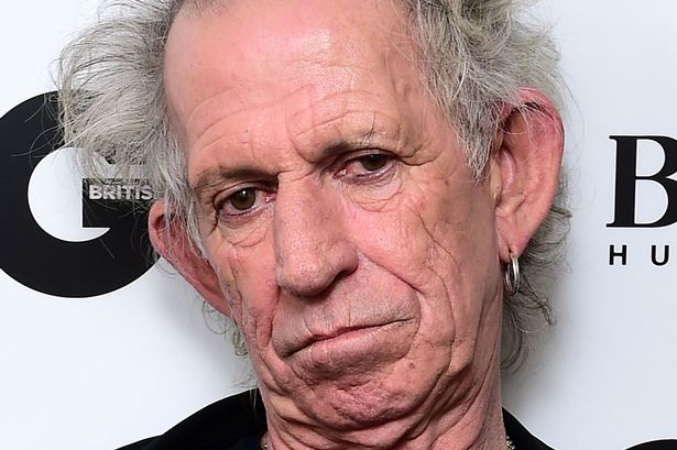 Keith Richards: You'd look like this too, if you lived the way I did for all those decades.