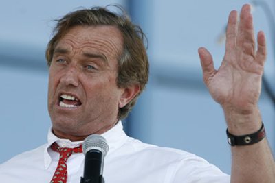 This pretty much sums up how RFK, Jr. looks and sounds when he's talking about vaccines.