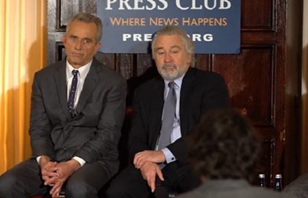 RFK Jr.: "Scientists are laughing at us, aren't they" De Niro: "Yep."