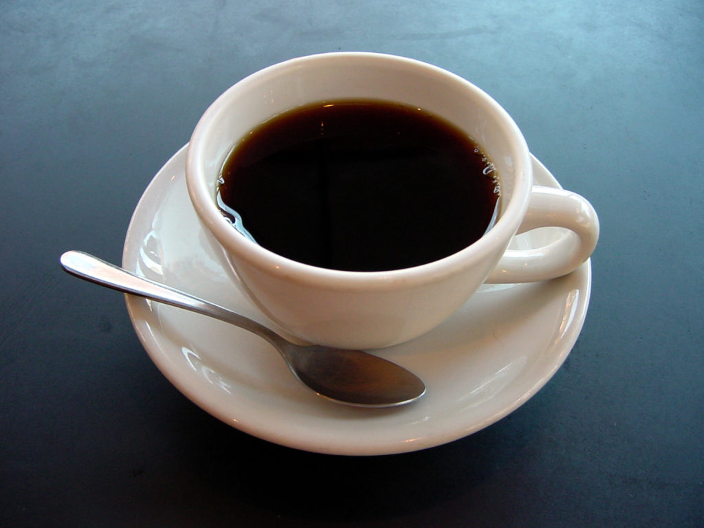 cup of coffee caffeine