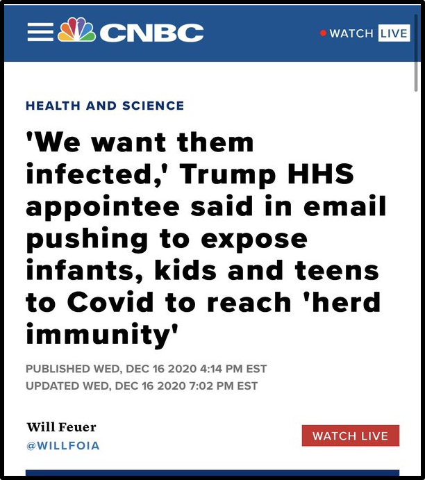 Is it “Natural and Healthy” When Children Get Sick With COVID