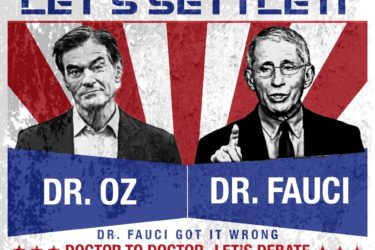 Oz challenges Fauci to debate
