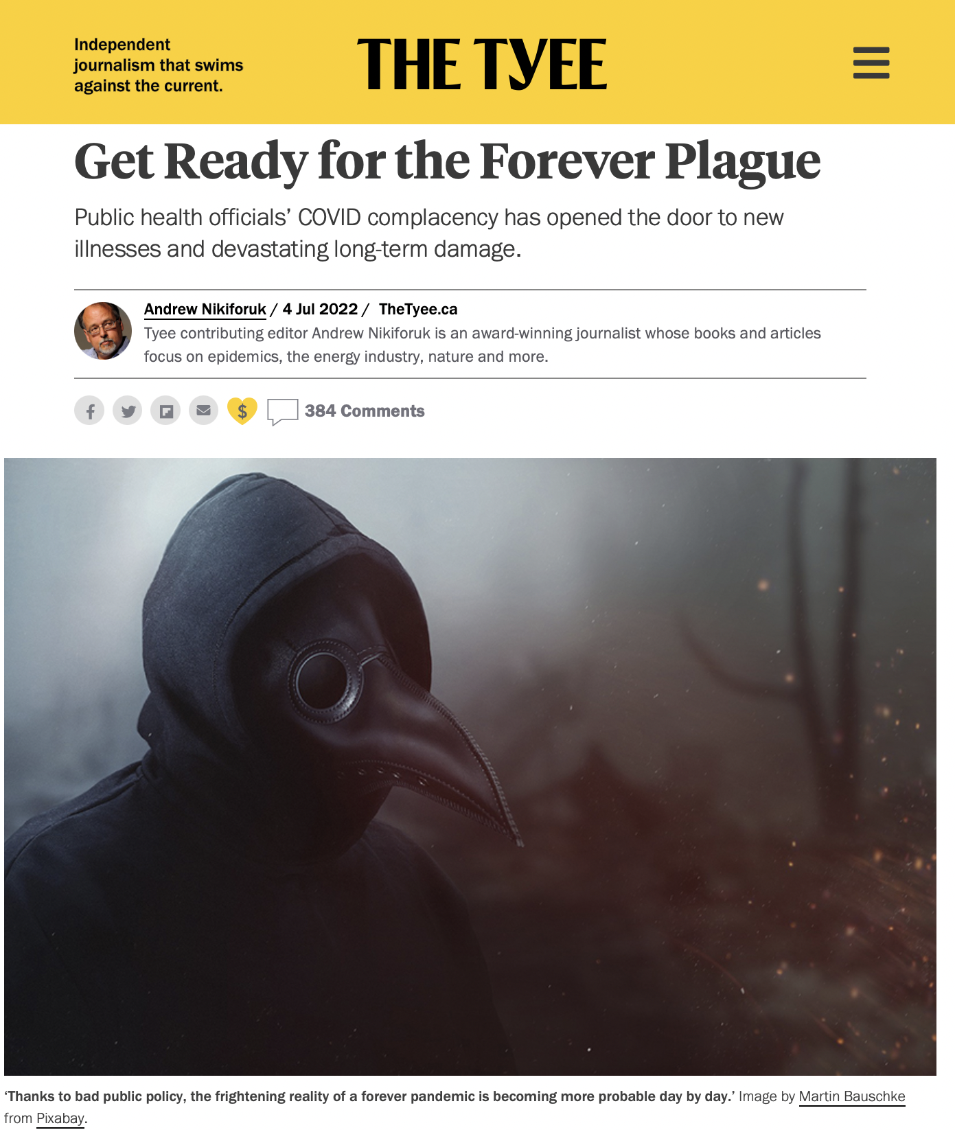 COVID-19: Forever Plague