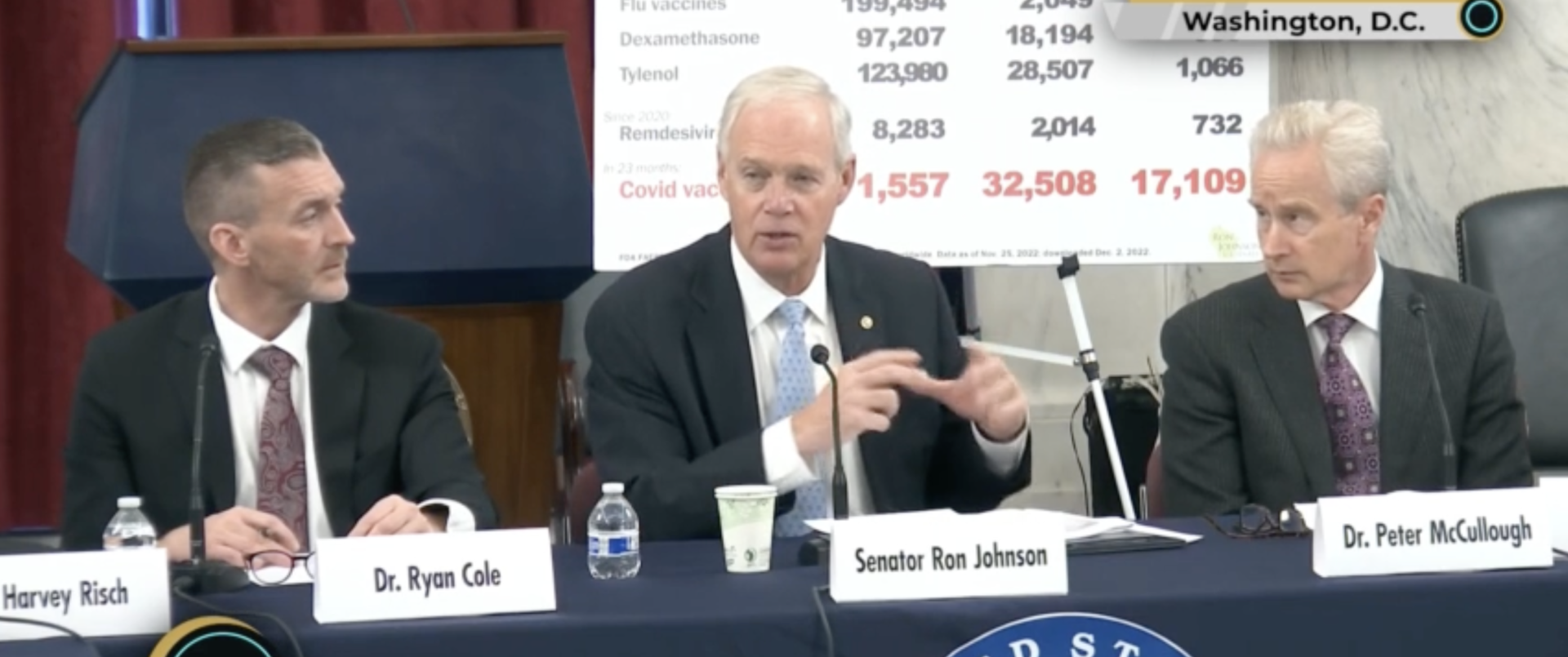 Ron Johnson’s “vaccine round table” does little to actually help patients.