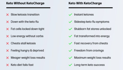 KetoCharge "benefits"