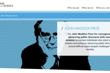 John Maddox Prize