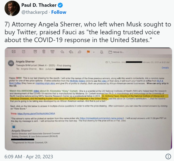 Thacker tweet 2 Investigations