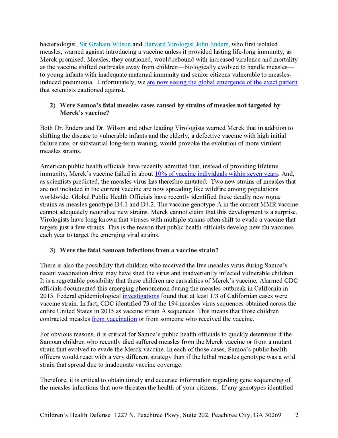 Gaslighting RFK Jr.’s role in the deadly Samoan measles outbreak ...