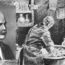 Ignaz Semmelweis washing his hands in chlorine.