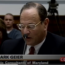 A man wearing glasses and a suit, identified as Dr. Mark Geier, speaks into a microphone at a hearing. The C-SPAN2 logo appears on-screen, with “Geier” and “Genetic Consultants of Maryland” displayed. Several people sit in the background.