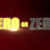 Bold 3D text reads "HERO or ZERO" on a dark red background with light streaks. "HERO" is gold and shiny, while "ZERO" appears gray and textured, with "or" in white between them.