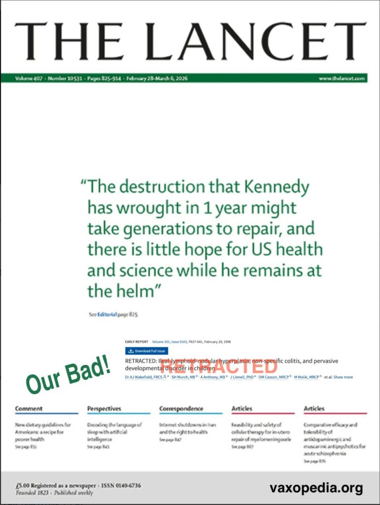 Quoth The Lancet: Whoops!