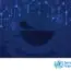 A blue graphic features a mortar and pestle with grapes inside, surrounded by digital and scientific icons. The World Health Organization logo appears at the bottom right.