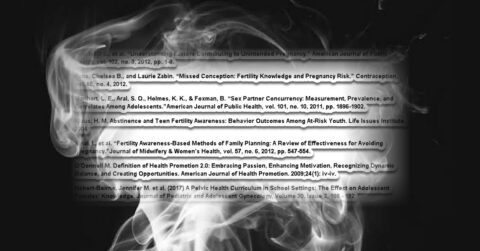 Hidden in Plain Cite: HHS backs Teen Pregnancy Program priorities with phantom references