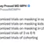 A tweet lists zero randomized trials on school masking, masking kids, masking in the USA, 3 vs 6 feet, and cohorting, questioning the evidence for these COVID-19 measures.